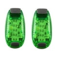thumbnail image 1 of HLONK 2 Pcs 5 LED Safety Light Multifuntional Clip On Strobe Running Lights for Bikes Walking (Green), 1 of 7