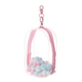 thumbnail image 3 of Estuche de exhibición transparente CUTICAT para llavero coleccionable rosa, 3 of 8