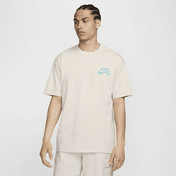 Nike SB Logo Skate T-Shirt Color: Light Orewood Brown Size: S