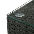 thumbnail image 6 of Rosen Wicker Outdoor Coffee Table, Gray, 6 of 9