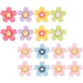 thumbnail image 3 of 20pcs Mini Flowers Small Flower Mini Flower Embellishments for Crafts Hair Clips, 3 of 9