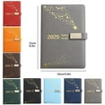 thumbnail image 3 of 2025 Leather Planner Weekly & Monthly, Academic Planner Business Personal or Student Notbook Composition Books Bulk Note Book Journals Journal Notebook for Women & Men Moving Supplies, Blue, 3 of 7