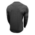 thumbnail image 6 of Men Clothing, Casual Long Sleeve Shirts for Men Fashion Button Streetwear Work Tops Basic Lightweight Crewneck Fall Sports T-Shirts, 6 of 7