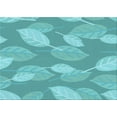 thumbnail image 1 of Ahgly Company Machine Washable Indoor Rectangle Transitional Light Sea Green Area Rugs, 2' x 4', 1 of 7