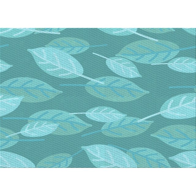 Ahgly Company Indoor Rectangle Patterned Light Sea Green Area Rugs, 2' x 3'