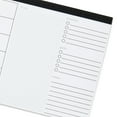 thumbnail image 4 of Pen+Gear Weekly Undated Large (12" x 7.5") Black and White 60 Sheets Desktop Planner Pad, 4 of 6