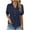 Navy, variant on Scyoekwg Womens Short Sleeve Shirts Ladies Blouses Dressy Casual Womens Summer Fashion Loose Trendy Going Out Tops Cute T Shirts