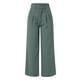 thumbnail image 3 of WILLBEST Pantalones Casuales para Mujer, Pantalones Anchos de Pierna Ancha y Cintura Alta, para el Trabajo y Los Negocios, Ropa Informal. Chica, 3 of 4