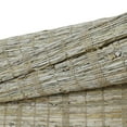 thumbnail image 4 of TWOPAGES Woven Bamboo Shade 35"x64" Light Filtering Cordless Ramie Roman Shade Window Treatment, Straw, 4 of 6