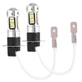 thumbnail image 2 of Par de bombillas DRL de luz antiniebla LED blanca H3 4014 para faros delanteros de coche ANGGREK Otros, 2 of 8