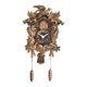thumbnail image 2 of Reloj de pared, decoración, regalos, números arábigos grandes, adorno silencioso, accesorio para Cobre, 2 of 9