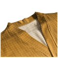 thumbnail image 6 of WCJM Women's Robe Womens Cotton Robe Long Sleeve Soft Bathrobe with Pockets Loungewear Casual Home, 6 of 7