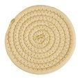 thumbnail image 1 of Multicolor Braided Cotton Coasters, Drink Coasters , Minimalist Cotton Woven Coaster Set,Absorbent Coaster Protection Protection for Various Cups, Ideal for Coffee Tables and Home Decor Tabletop, U, 1 of 5