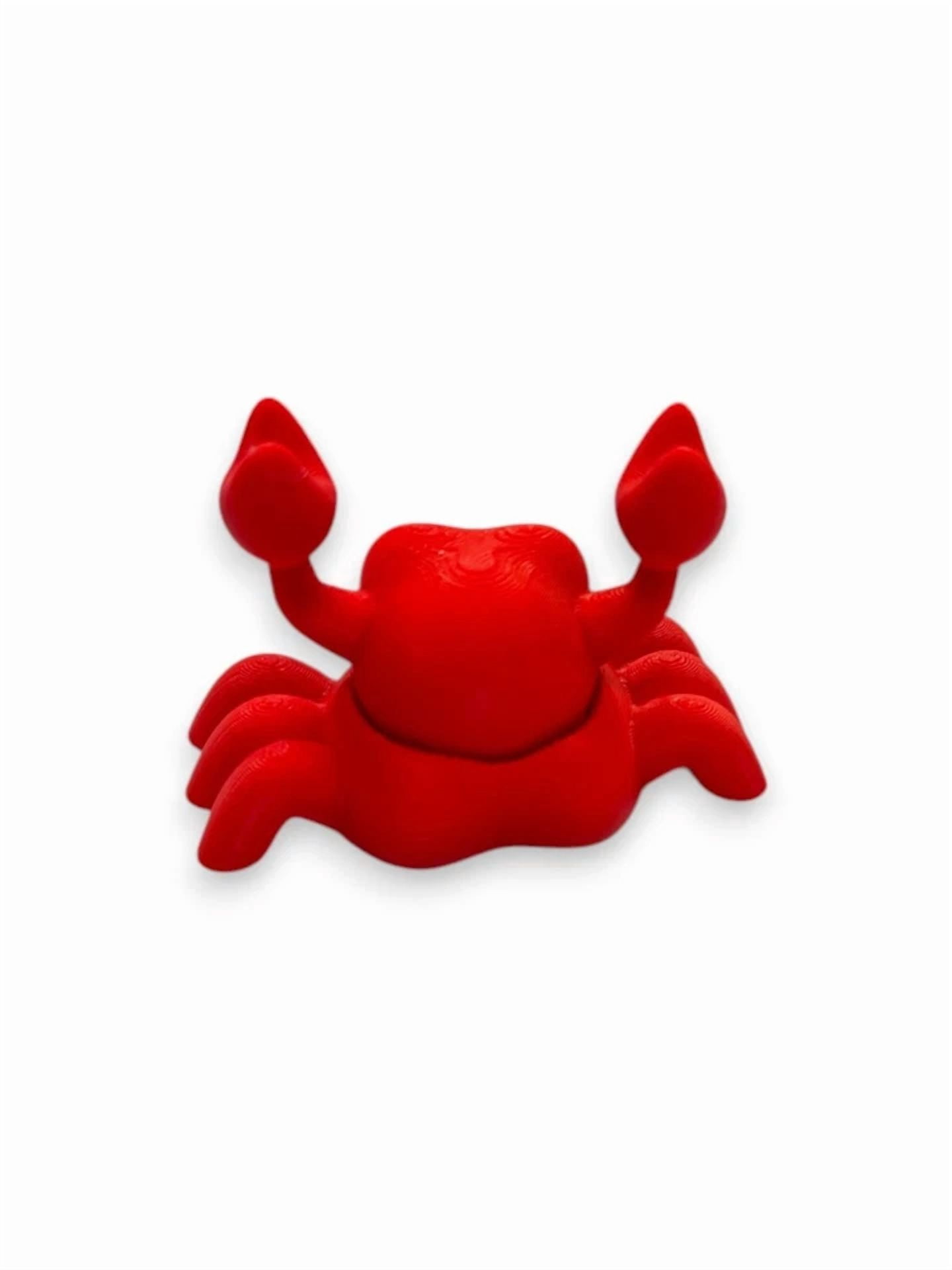 3Dcl1Craft Cute Crab Pen Holder – Fun Desk Organizer For Pens, Pencils & Markers