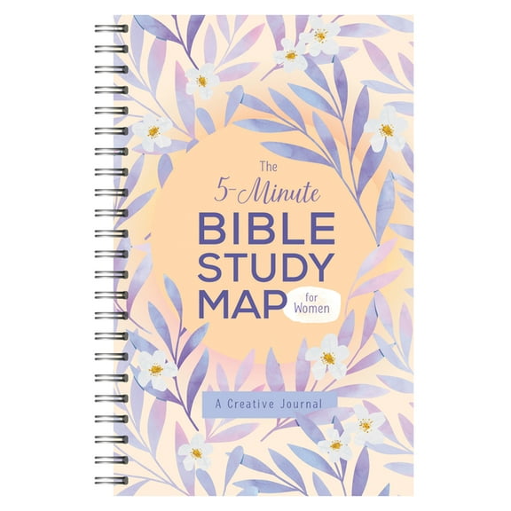 Faith Maps The 5-Minute Bible Study Map for Women: A Creative Journal, (Spiral-Bound)