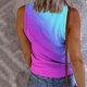 thumbnail image 2 of Gibobby Chaleco estampado de verano casual y de moda para mujer(Morado,CH), 2 of 5