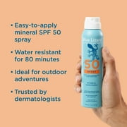 Blue Lizard Sport Mineral SPF 50 Spray, with Zinc Oxide, 5 oz