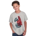 thumbnail image 5 of Go Local Sport Team Number 1 Fan Sign Crewneck T Shirts Boy Girl Teen Brisco Brands X, 5 of 6