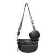 thumbnail image 3 of Bolso de hombro casual con correa ancha Bolso bandolera ligero de color sólido para uso diario y desplazamientos, 3 of 6