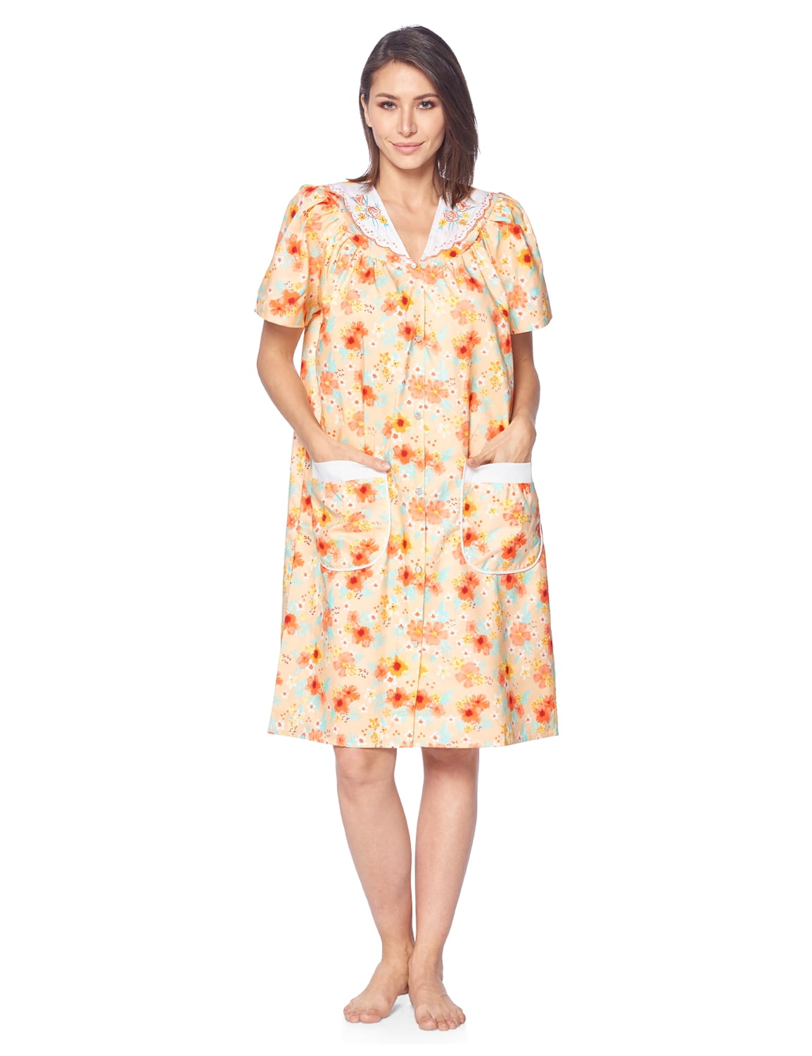 women's plus duster robe