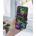 thumbnail image 5 of WIRESTER Shockproof Soft Rubber Cover Case for Samsung Galaxy A17 5G 6.7" 2025, Purple Green Galaxy Marble, 5 of 5