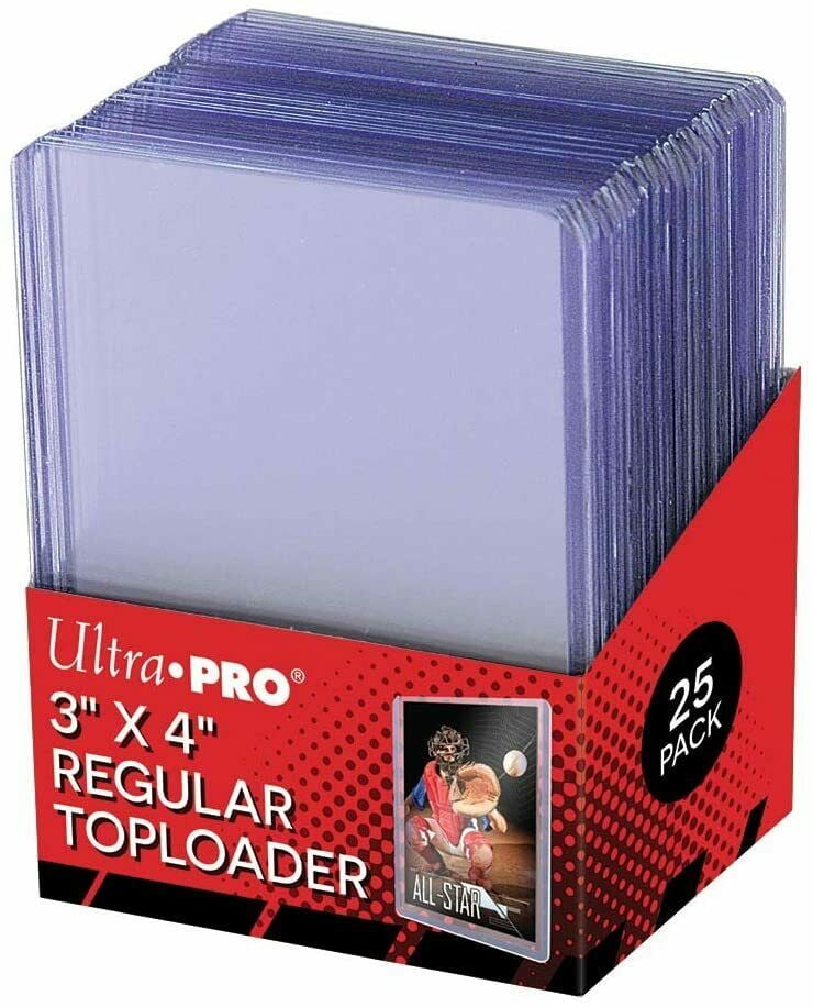 1 Pack of 25 BCW Brand 3 x 5 Topload Card Storage Holders INTERIOR 