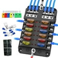 thumbnail image 5 of Nueva Caja de Fusibles para Automóviles de 12 Vías, Equipo de Instalación y Modificación de Automóviles, Caja de Fusibles Segura Integrada para Automóviles y Barcos, 5 of 5