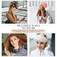 thumbnail image 7 of PHOGARY 5pcs Women's Slouchy Beanie Chemo Hat Stretch Cancer Head Wraps Sleep Head Scarf for Cancer Patient, 7 of 7