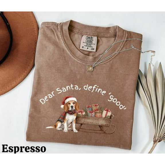 Beagle Christmas Shirt, Dog Mom Holiday Tee, Funny Pet Lover Gift, Beagle Reindeer Shirt