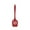 🔥 Red_Base#4456, variant on Silicone Stir Fry Spatula | Nonstick Pan Frying Utensil | Heat Resistant Kitchen Turner | Leak Proof Grooved Vegetable Shovel | Non-Slip Grip | Dishwasher Safe | 12 Inch | 1 Pack