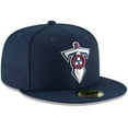 thumbnail image 2 of Men's New Era Navy Tennessee Titans Omaha 59FIFTY Fitted Hat, 2 of 3
