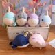 thumbnail image 2 of Lindos juguetes de peluche colgantes de narval, muñeco de peluche de pez marino de dibujos animados suaves, mochila, llavero, bolsa, colgante, regalos de cumpleaños para niños, 2 of 5