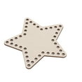 thumbnail image 2 of NWOKYZGH Crochet Basket Bottom, 1Pc Blank Crochet Knitting Wooden Base for DIY Craft Weaving Basket Making Supplies Home Decoration, Wood Color, 2 of 3