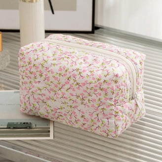 china travel makeup bag with compartments Red And Yellow Chinese Zodiac Print Lightweight products suitable for travel Best Travel Cosmetic Bags: Large