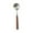 Brown #2, variant on Stainless Steel Spoon and Fork Set with Wooden Handle | 1-Piece Kitchen Utensil Cutlery Set | Dishwasher Safe & Rust-Resistant