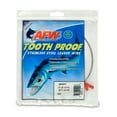 thumbnail image 1 of AFW #2 Tooth Proof Stainless Steel Single Strand Leader Wire, 27 lb Test, Bright 30 ft, 1 of 4