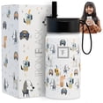 thumbnail image 1 of Botella de agua IRON °FLASK Kids Puppy Land de 400 ml con tapa de pajita, 1 of 5