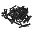 thumbnail image 4 of Vis de Comptoir M3, 50 Pcs Installation Sécurisée Galvanisée Noire Protection contre la Corrosion Vis Croisées A2-70 Kit d'Assortiment pour Machines Haute Précision M3x4,M3x5,M3x, 4 of 8