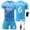 6 CAMAVINGA, variant on KuruS 2425 Spain Soccer Club Jerseys 4 Piece Sets, Number 9 MBAPPE Printed Short Sleeve Shirts Shorts Soccer Kits with Socks and Kneepads, RM Goalkeeper Style Soccer Suits for Kids, 9/28