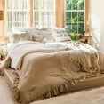 thumbnail image 4 of Lush Decor Reyna Cotton Duvet Cover White 3Pc Set Full/Queen, 4 of 11