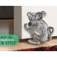 thumbnail image 4 of Comfify Cast Iron Mouse Doorstop, Heavy Duty Door Stop with Felt Bottom, Antique White, 4 of 8