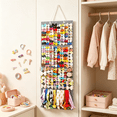 thumbnail image 6 of Hair Bows Holder Felt Wall Hanging Accessory Organizer Multi Purpose Storage Hanger For Headbands Hair Ties Barrettes Indoor Room Decoration (Light Gray), 6 of 6