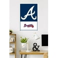 thumbnail image 3 of MLB Atlanta Braves - Logo 22 Wall Poster, 22.375" x 34", 3 of 4
