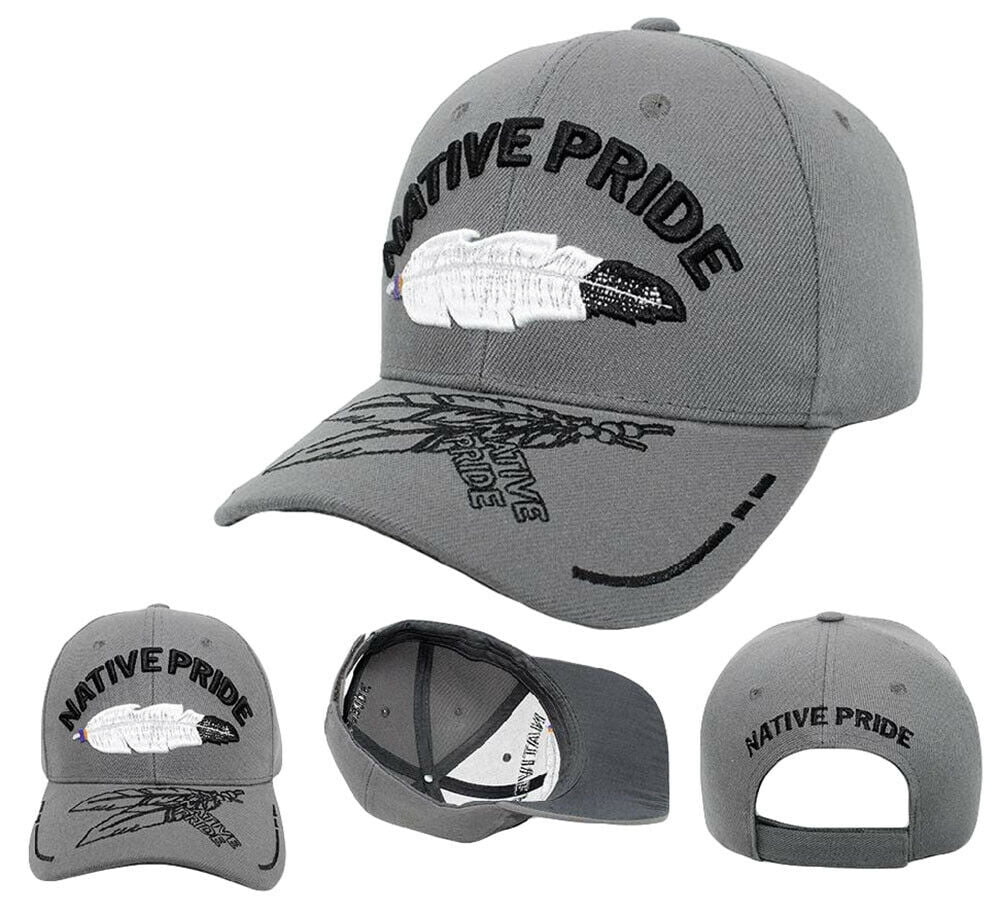 Native Pride Indian Feather Black 