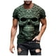 thumbnail image 3 of Playeras Hombre Cuello V Camiseta A Rayas Para Hombre Camiseta Casual De Manga Corta Para Uso Diario En Casa, 3 of 4