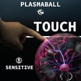 thumbnail image 5 of LINKPAL Plasma Ball: 8 Inch Plasma Globe Touch & Sound Sensitive Ball Lamp Electric Lightning Novelty Light for Parties, Home, Prop, Room Decoration, Christmas Gifts, 5 of 7