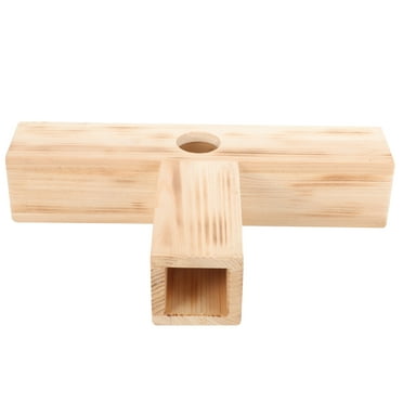 Pet T-Tunnel for Home Guinea Pig Houses and Hideouts Wooden Playset Taste Rat Hedgehog Toys