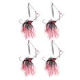 thumbnail image 4 of Fishing Beard Bait, Composite Continuous Sharpness Fishing Spinners  For Offshore Angling Red, 4 of 8
