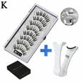thumbnail image 3 of Reusable Magnetic Eyelash Kit with Tweezers Premium Fiber Lashes Easy Application Multiple Styles, 3 of 8