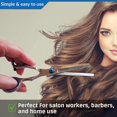 thumbnail image 2 of Hair Thinning Scissors Professional Texturizing Shears For Blending Volume Cutting Teeth Thinner Scissors For Barbers Stylists Home Salon 2 Pcs - Snng, 2 of 3
